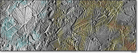 Europa's surface